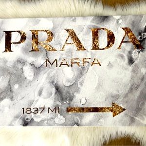 Prada Wall Art Canvas